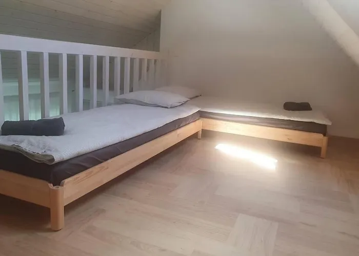 2.5 Kambariu Butas Per Du Aukstus Su Baseinu * Palanga